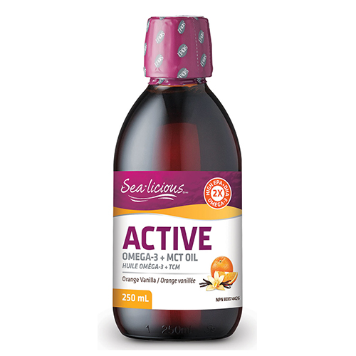 Sea-licious Active - Orange Vanilla, 250 ml