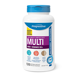 Progressive Multivitamin for Men 50+, 120 capsules
