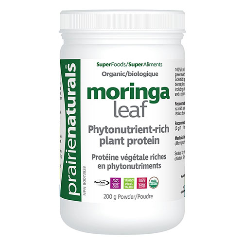 Prairie Naturals Superfoods Organic Moringa Leaf, 200 grams