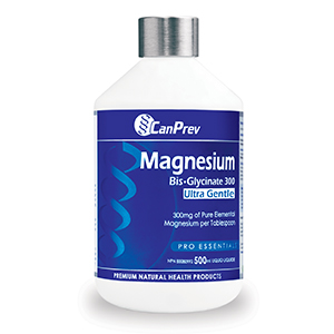 Canprev Liquid Magnesium Bis-glycinate 300mg Ultra Gentle, 500ml