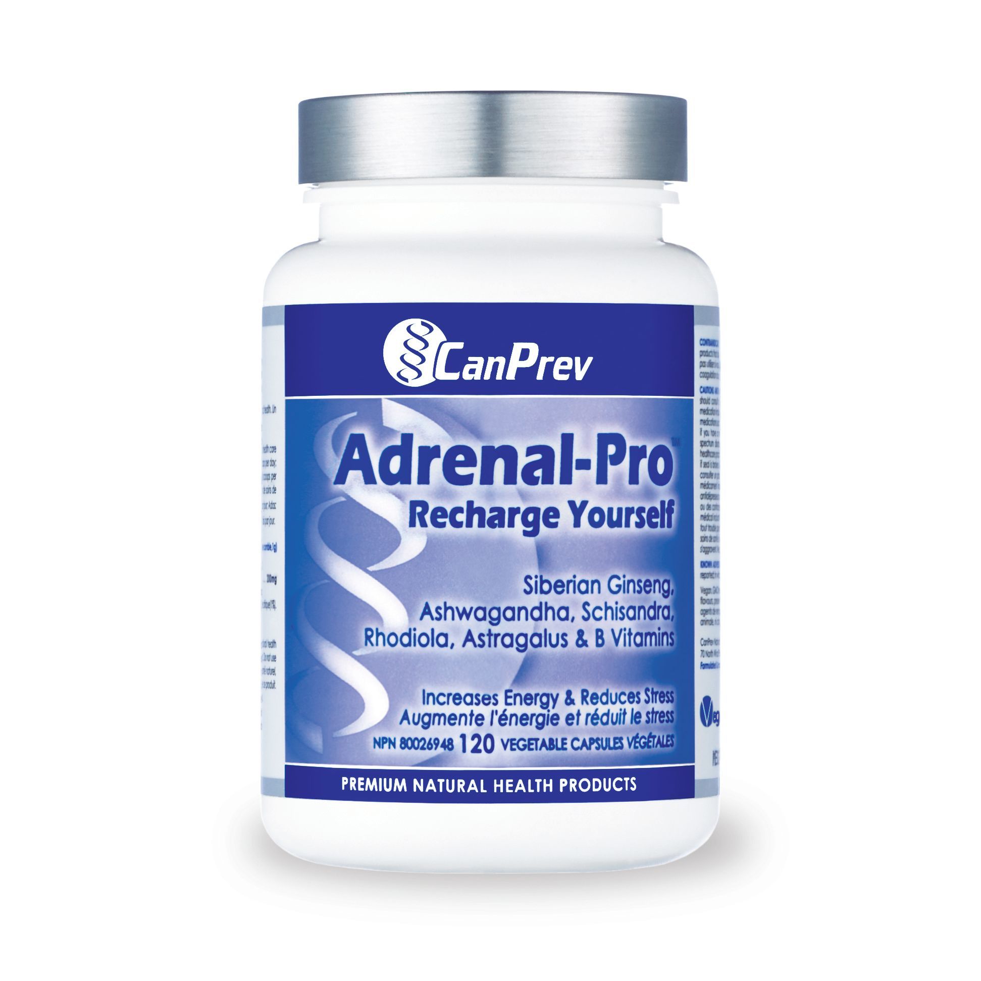 CanPrev Adrenal Pro - Recharge Yourself, 120 Vcaps