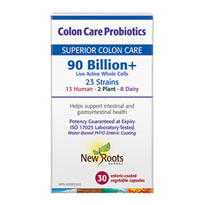 New Roots Colon Care Probiotics, 30 caps