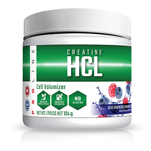 Proline Nutrition Creatine HCL- Natural Blue Raspberry, 120g