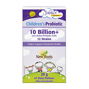 New Roots Children's Probiotic 10 Billion 12 Strains, 20g