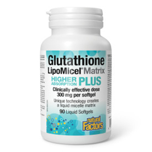 Natural Factors Glutathione 300mg, 90 gels