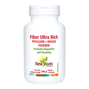 New Roots Fiber Ultra Rich Psyllium + Inulin, 340g