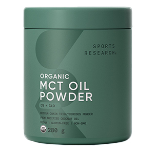 Sports Research Organic MCT Oil Powder C8 + C10, 280g