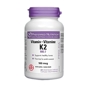 Preferred Nutrition Vit. K2, 100mcg