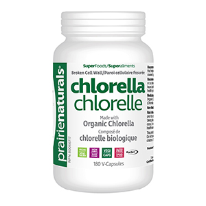 Prairie Naturals Aqua Green Organic Spirulina & Chlorella, 180 Vcaps