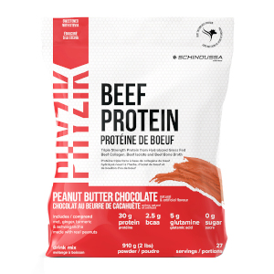 Schinoussa Super Foods Hydrolyzed Beef Protein - Peanut Butter Chocolate, 910g