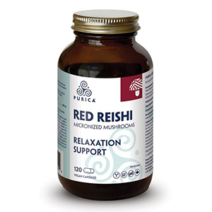 Purica Red Reishi - Relaxtion Support, 120 Vcaps