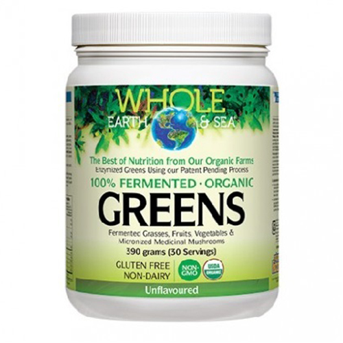 Whole Earth & Sea Fermented Greens - Unflavoured, 390g