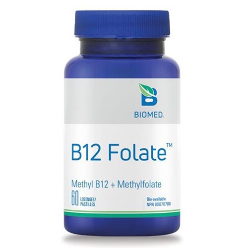 BIOMED B12 Folate, 60 lozenges