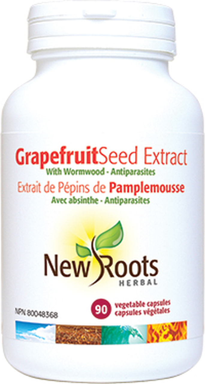 New Roots Grapefruit Seed Extract 406 mg, 90 caps