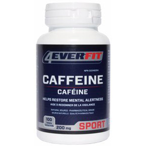 4EverFit Caffeine 200mg, 100 tabs