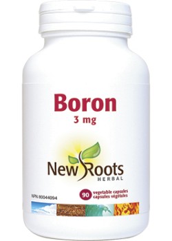 New Roots Boron 3 mg, 90 caps