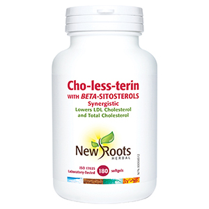 New Roots Cho-less-terin with Beta-sitosterols, 90 gels