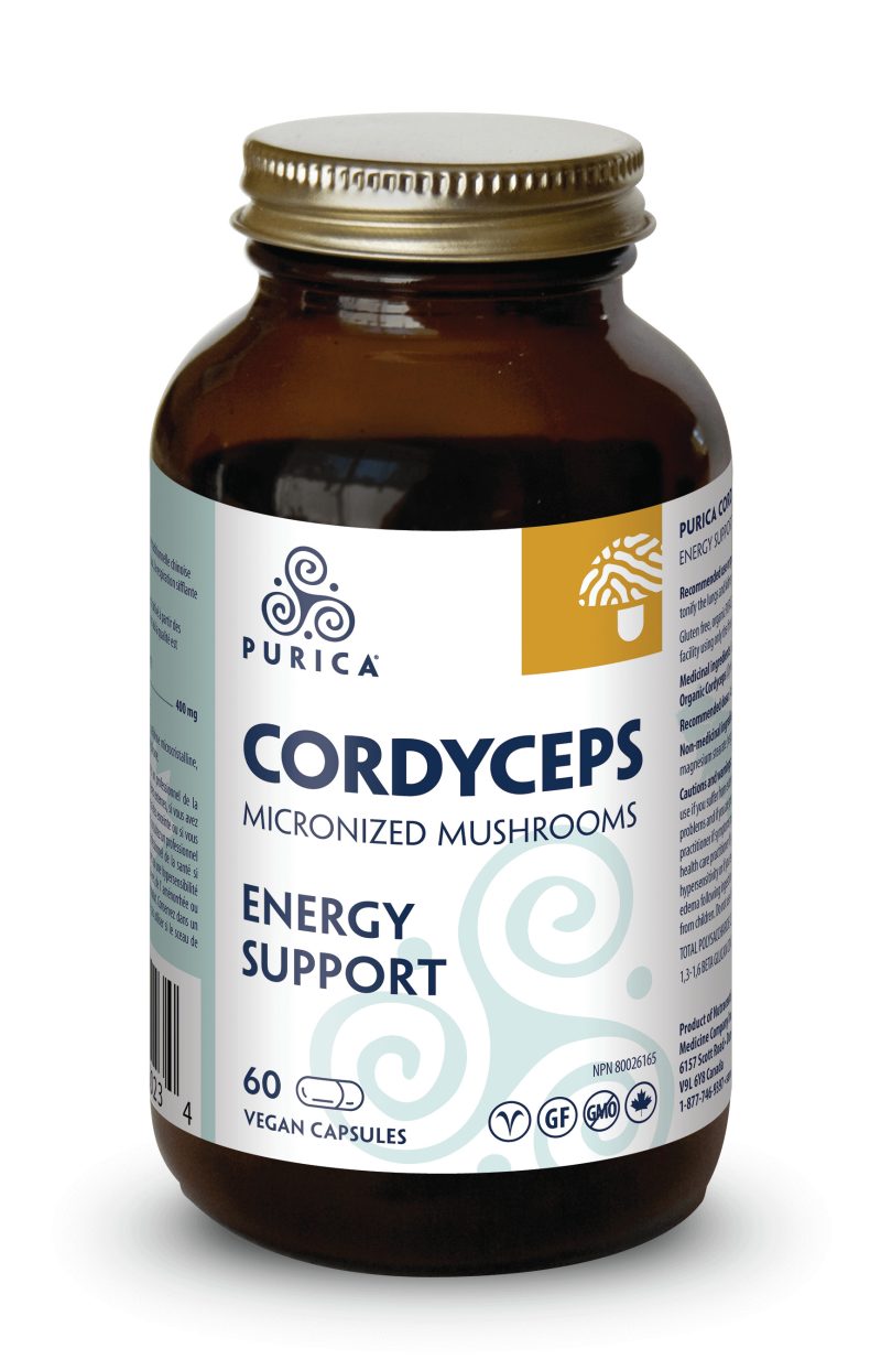 Purica Cordyceps - Energy Support, 60 Vcaps