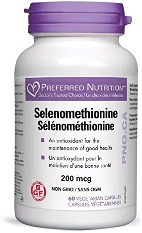 Preferred Nutrition Selenium 200 mcg, 60 Vcaps