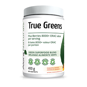 Alora Naturals True Greens - Pineapple Mango, 400g