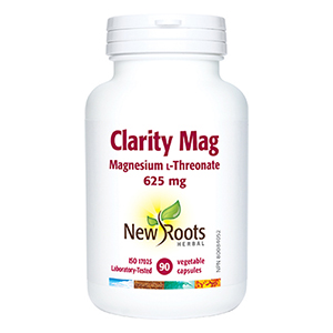 New Roots Clarity Mag - Magnesium Threonate, 90 caps