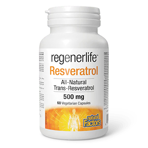 RegenerLife Resveratrol 500mg, 60 Vcaps