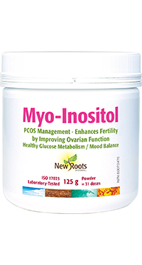 New Roots Myo-Inositol - Balances Ovarian Function, 125g