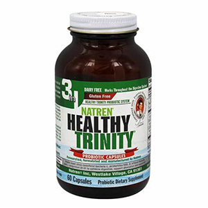 Natren Healthy Trinity Probiotic, 60 caps