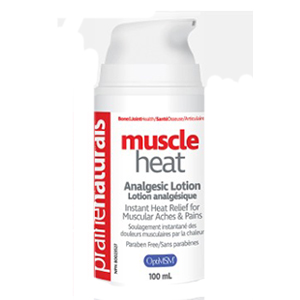Prairie Naturals Muscle Heat - Instant Heat Relief for Muscular Aches & Pains, 100ml