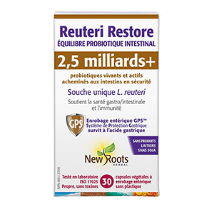 New Roots Reuteri Restore 2.5 Billion, 30 Vcaps