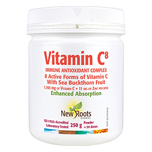 New Roots Vitamin C8 Immune Antioxidant Complex, 250g