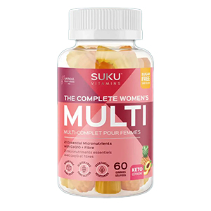 Suku Vitamins The Complete Women's Multivitamin, 60 gummies