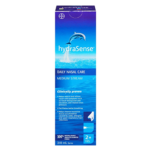 HydraSense Daily Nasal Care - Medium Spray, 210ml
