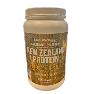 Schinoussa Grass Fed New Zealand Protein - French Vanilla, 910g