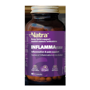 Natra INFLAMMAease - Bone & Joint Support, 60 Vcaps