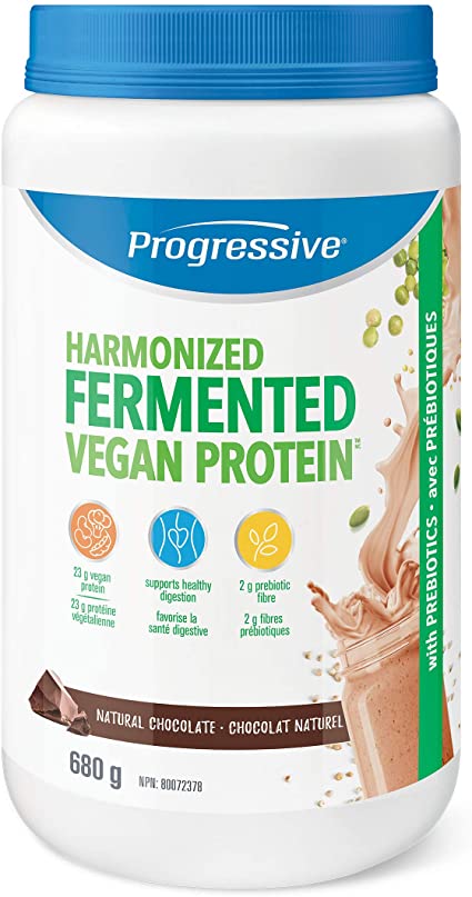 Progressive Harmonized Fermented Vegan Protein - Natural Chocolate, 840 g