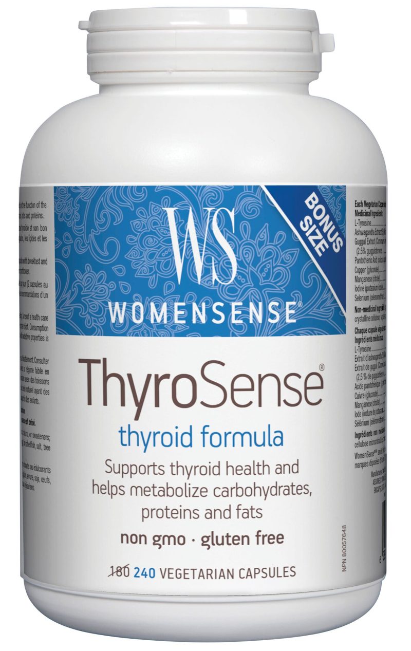 WomenSense ThyroSense Bonus Size, 240 vegetarian capsules