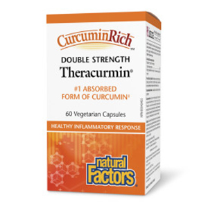 Natural Factors CurcuminRich Double Strength Theracurmin - 60 mg, 60 Vegetarian Capsules