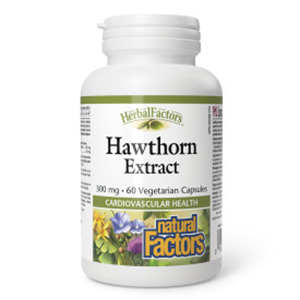 Natural Factors Hawthorn Extract - 300mg, 60 Vcaps