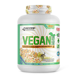 Beyond Yourself Vegan Plant Based Protein - Vanilla Cupcake Batter, 4lbs