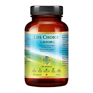 Life Choice L-Glycine 750mg, 90 Vcaps