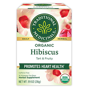 Traditional Medicinals Organic Hibiscus, 16 teabags