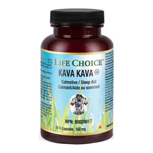 Life Choice Kava Kava - Calmative Sleep Aid, 60 Vcaps