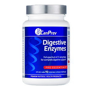 CanPrev Digestive Enzymes, 90 Vcaps