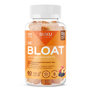 Suku Vitamins DeBloat, 60 gummies
