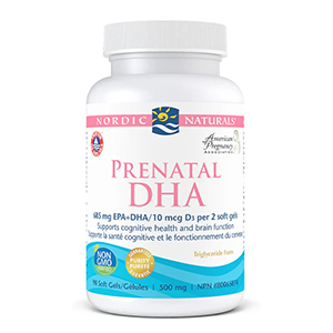 Nordic Prenatal DHA, 90 softgels