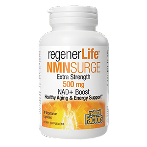Regenerlife NMN Surge 500mg, 30 Vcaps