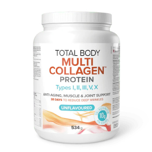 Natural Factors Total Body Collagen Multi Collagen - Unflavoured, 534g